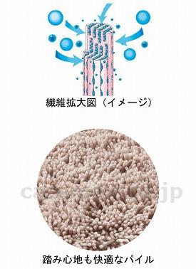 Ag+快適バスマット 60×90cm ブラウン 8,790円