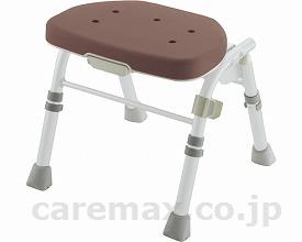 折りたたみシャワーチェア M型 背無 ブラウン 165,00円